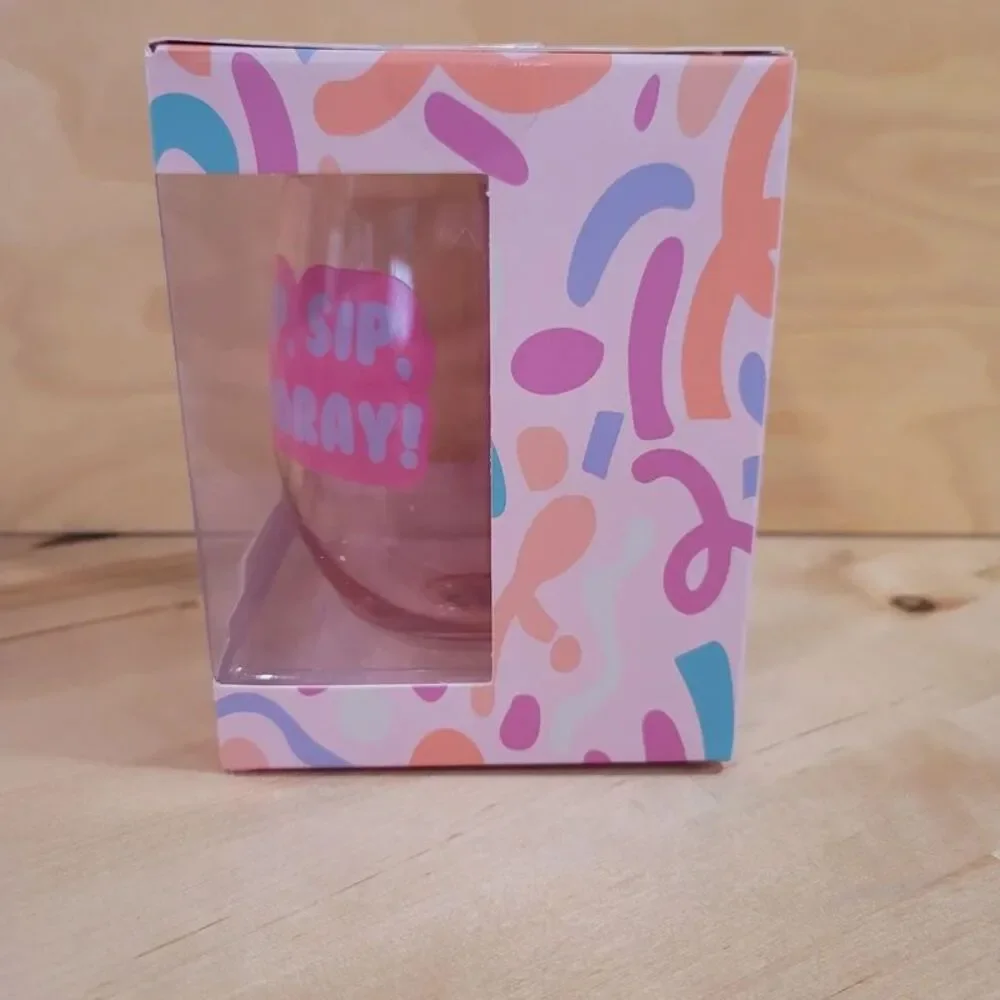 Wine Glass Birthday Gift New Celebrate